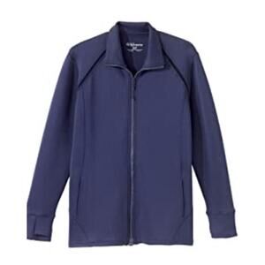 SILVERTS Magnetic Close Jacket •Women 2XL• One Hand Close JACKET BLUE Zip $99
